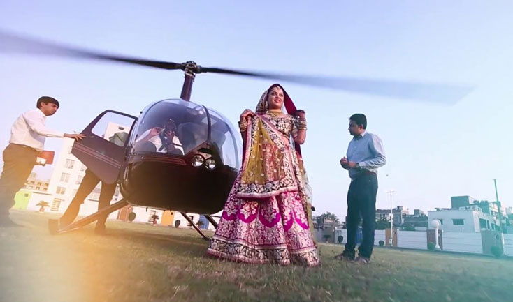 Charter Helicopter for Marrage in Assam